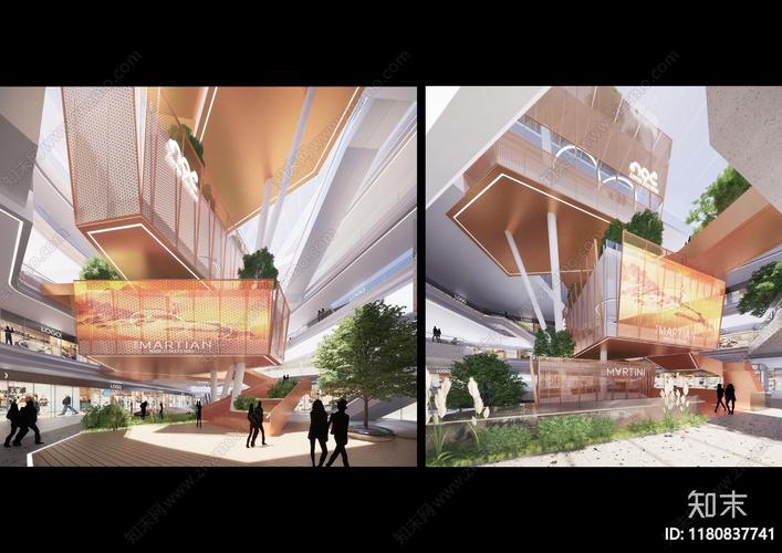现代商业综合体建筑